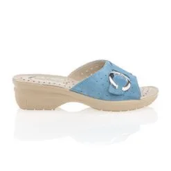Chaussures Confort Femme Bleu