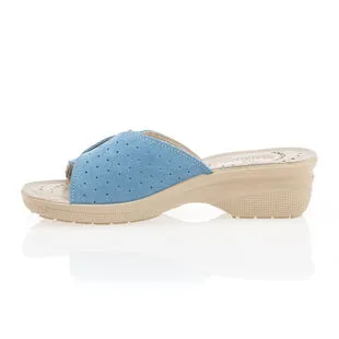 Chaussures Confort Femme Bleu – Image 4