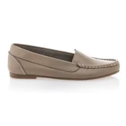 Simplement B Mocassins / Chaussures Bateau Femme Beige