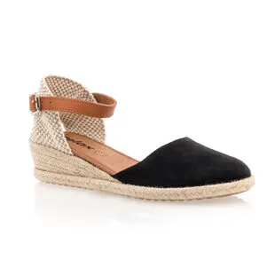 Relax Espadrilles / Semelles Corde Femme Noir – Image 2