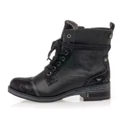 Mustang Boots / Bottines Femme Noir