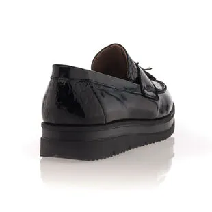 Diabolo Studio Mocassins / Chaussures Bateau Femme Noir – Image 5