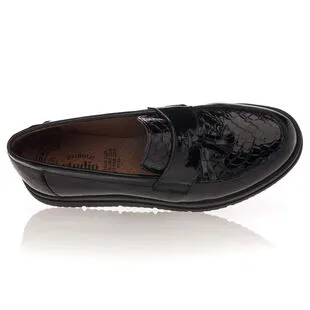 Diabolo Studio Mocassins / Chaussures Bateau Femme Noir – Image 6