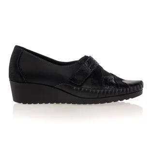 Melisa Chaussures Confort Femme Noir