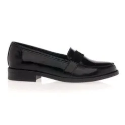 Simplement B Mocassins / Chaussures Bateau Femme Noir