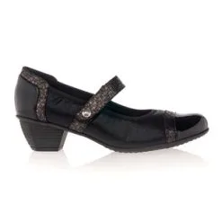 ASHBY Chaussures Confort Femme Noir