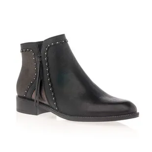 Color Block Boots / Bottines Femme Noir – Image 2