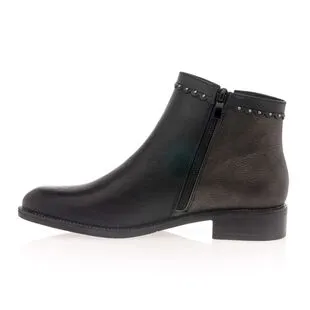 Color Block Boots / Bottines Femme Noir – Image 4