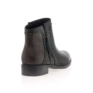Color Block Boots / Bottines Femme Noir – Image 5