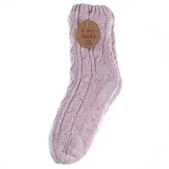 Chaussettes Femme Rose