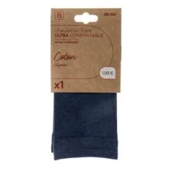 Chaussettes Et Collants Femme Bleu