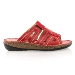 Valmonte Chaussures Confort Femme Rouge