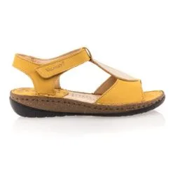 Valmonte Chaussures Confort Femme Jaune