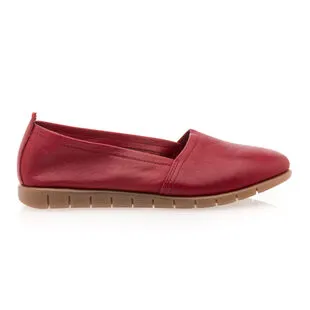 Diabolo Studio Mocassins / Chaussures Bateau Femme Rouge