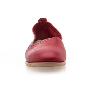 Diabolo Studio Mocassins / Chaussures Bateau Femme Rouge – Image 3