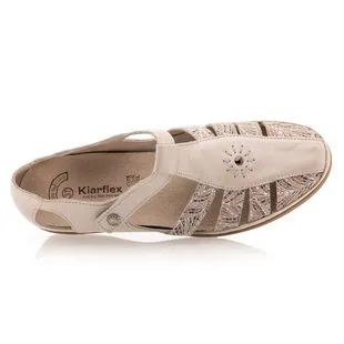 Kiarflex Chaussures Confort Femme Beige – Image 6