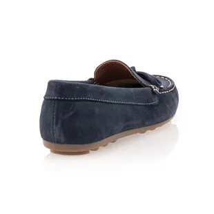 Miss Boho Mocassins / Chaussures Bateau Femme Bleu – Image 5