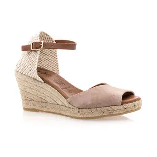 Espadrille Basque Espadrilles / Semelles Corde Femme Rose – Image 2