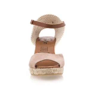 Espadrille Basque Espadrilles / Semelles Corde Femme Rose – Image 3