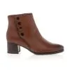 Color Block Boots / Bottines Femme Marron