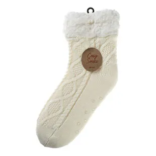 Chaussettes Et Collants Femme Beige