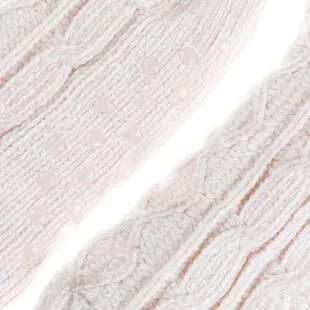 Chaussettes Femme Beige – Image 4