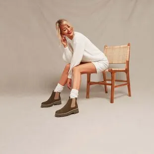 Diabolo Studio Boots / Bottines Femme Vert – Image 7