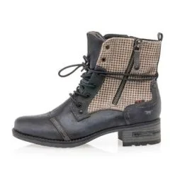 Mustang Boots / Bottines Femme Noir