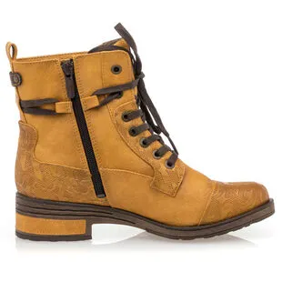 Mustang Boots / Bottines Femme Jaune – Image 4
