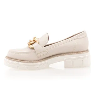 Marco Tozzi Mocassins / Chaussures Bateau Femme Beige – Image 4