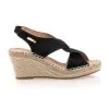 CIMARRON Espadrilles / Semelles Corde Femme Noir