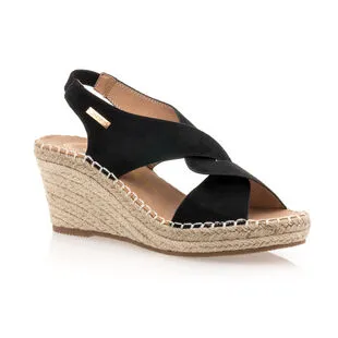 CIMARRON Espadrilles / Semelles Corde Femme Noir – Image 2