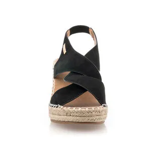 CIMARRON Espadrilles / Semelles Corde Femme Noir – Image 3