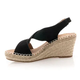 CIMARRON Espadrilles / Semelles Corde Femme Noir – Image 4