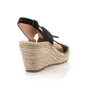 CIMARRON Espadrilles / Semelles Corde Femme Noir – Image 5