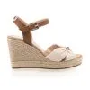 Tom Tailor Espadrilles / Semelles Corde Femme Beige