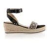 Tom Tailor Espadrilles / Semelles Corde Femme Noir