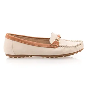 Paloma Totem Mocassins / Chaussures Bateau Femme Beige