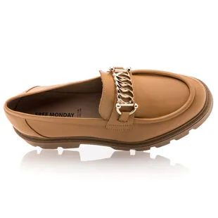 Free Monday Mocassins / Chaussures Bateau Femme Marron – Image 6