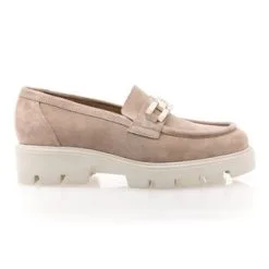 Free Monday Mocassins / Chaussures Bateau Femme Beige