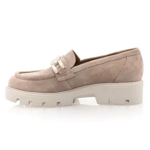 Free Monday Mocassins / Chaussures Bateau Femme Beige – Image 4
