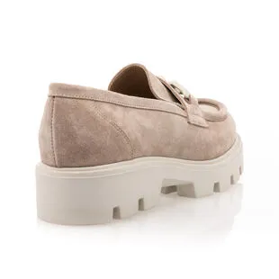 Free Monday Mocassins / Chaussures Bateau Femme Beige – Image 5