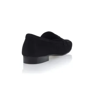 Les Fées De Bengale Mocassins / Chaussures Bateau Femme Noir – Image 5