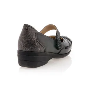 Florège Chaussures Confort Femme Noir – Image 5