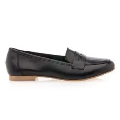 Simplement B Mocassins / Chaussures Bateau Femme Noir