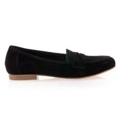 Les Fées De Bengale Mocassins / Chaussures Bateau Femme Noir