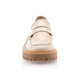 Free Monday Mocassins / Chaussures Bateau Femme Beige – Image 3