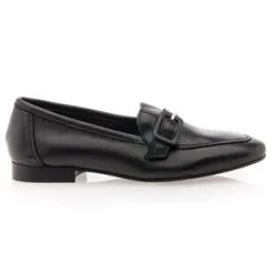Women Office Mocassins / Chaussures Bateau Femme Noir