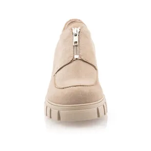 Free Monday Mocassins / Chaussures Bateau Femme Beige – Image 3