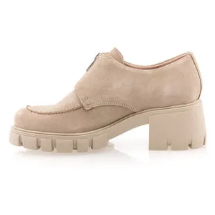 Free Monday Mocassins / Chaussures Bateau Femme Beige – Image 4